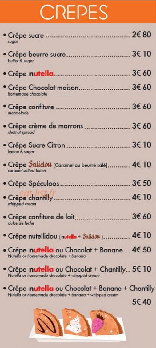 Gaspard & Leon — carte page 1
