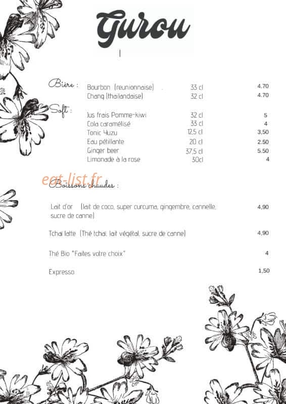 Gurou — carte page 3