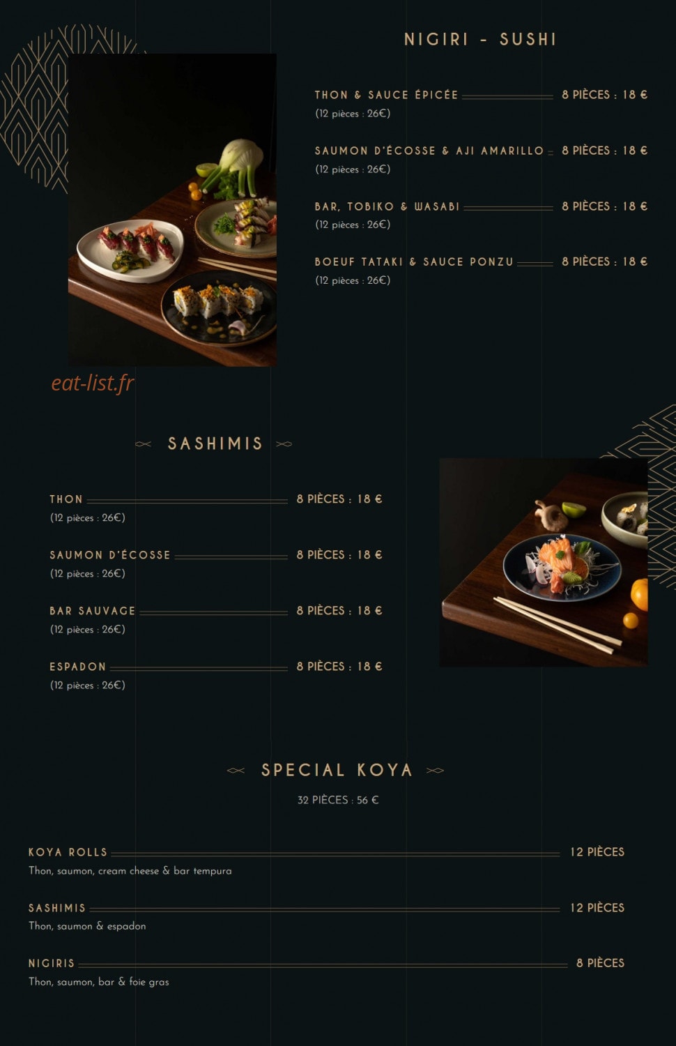Koya — carte page 5