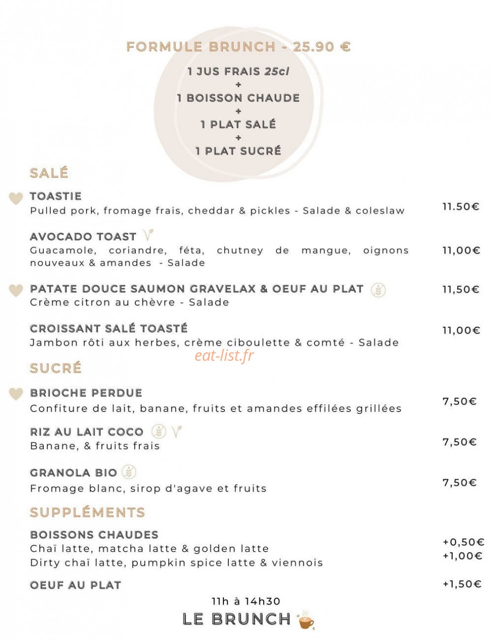 L’Echoppe — carte page 3