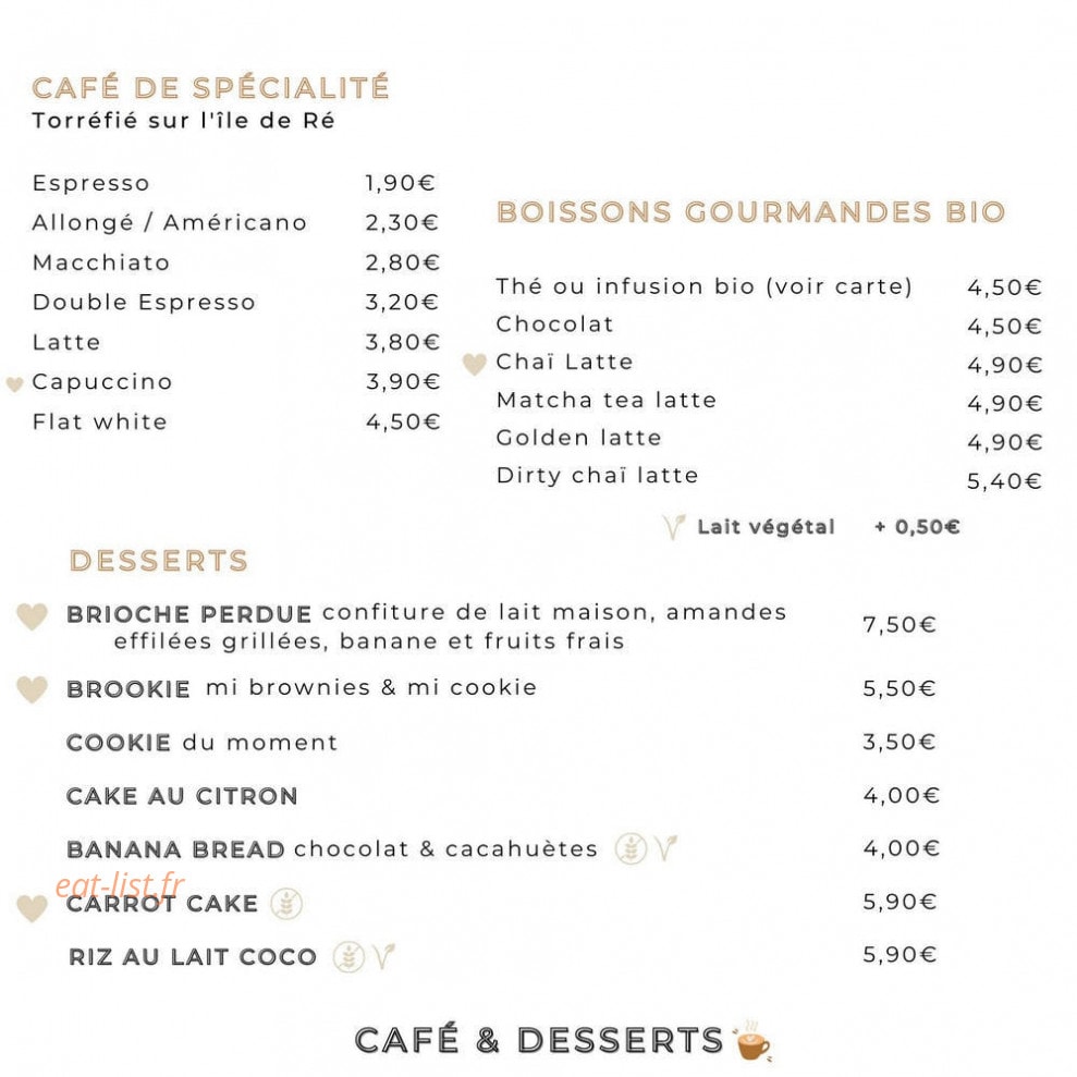 L’Echoppe — carte page 4