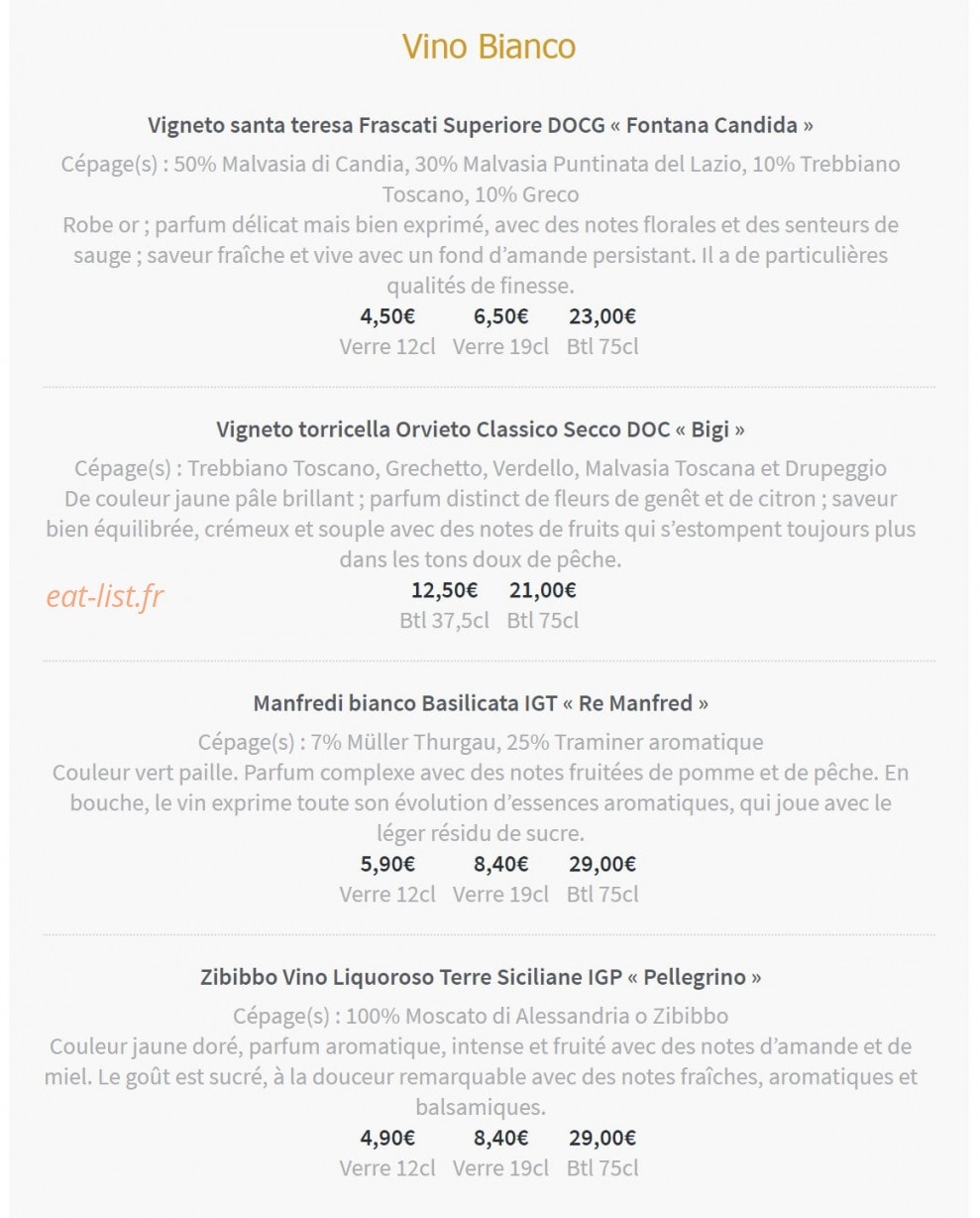 L'italien — carte page 11