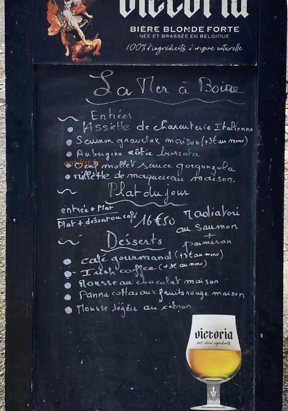 La mer à boire — carte page 1
