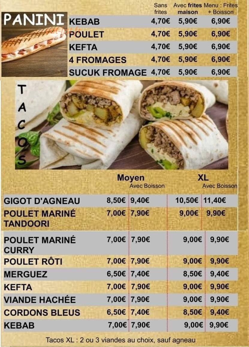 Le Colibri — carte page 2