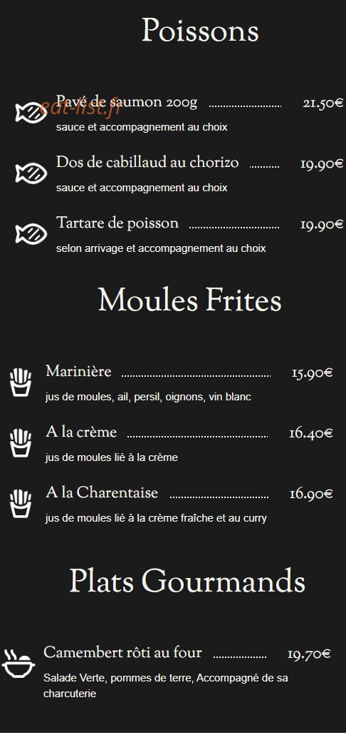 Le Loft — carte page 2