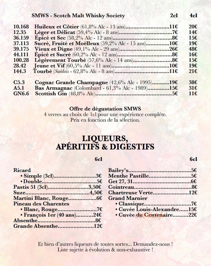Le Mary Lili — carte page 10