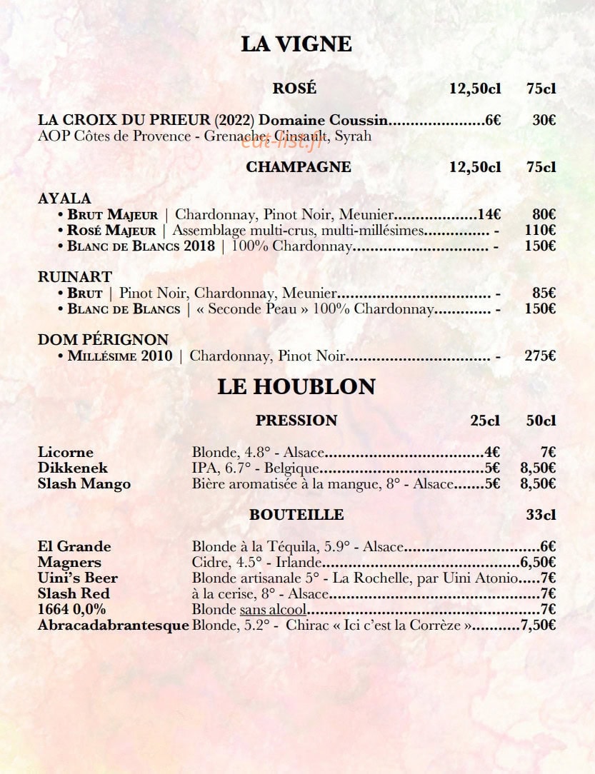 Le Mary Lili — carte page 8