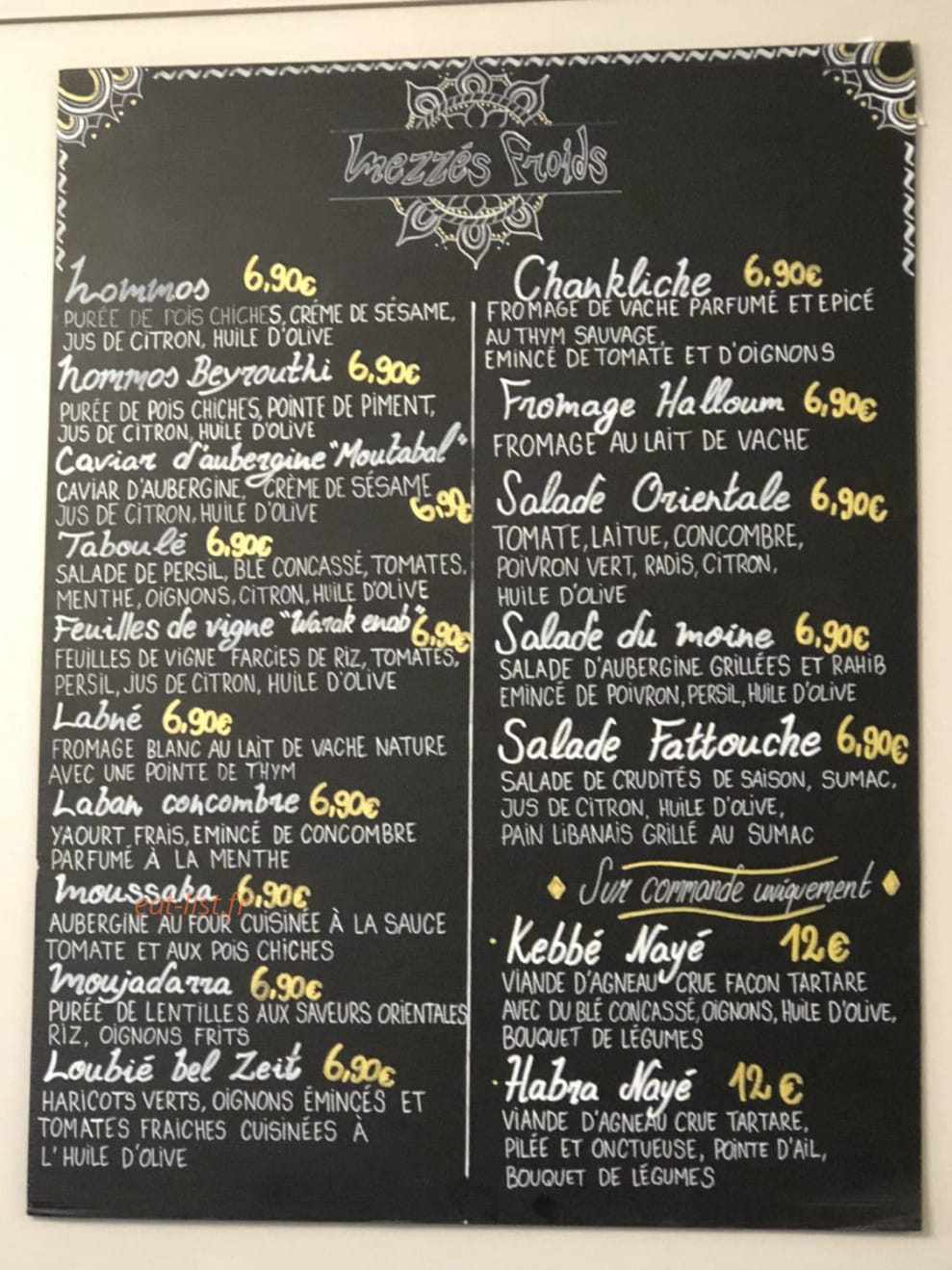 Le Petit Liban — carte page 1