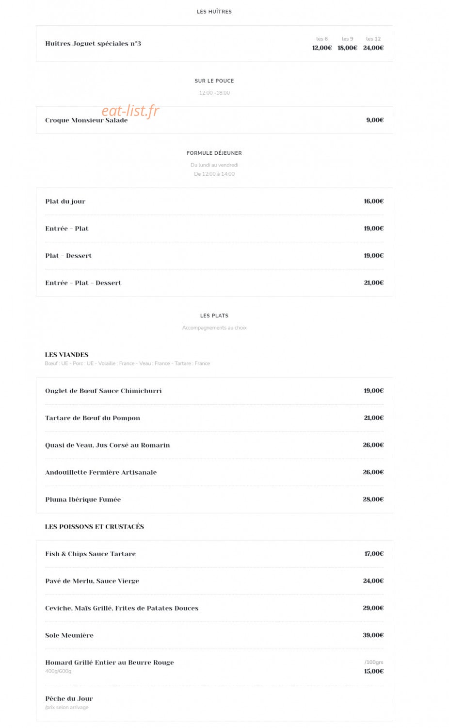 Le Pompon — carte page 2