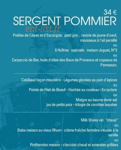 Les 4 Sergents  — carte page 3