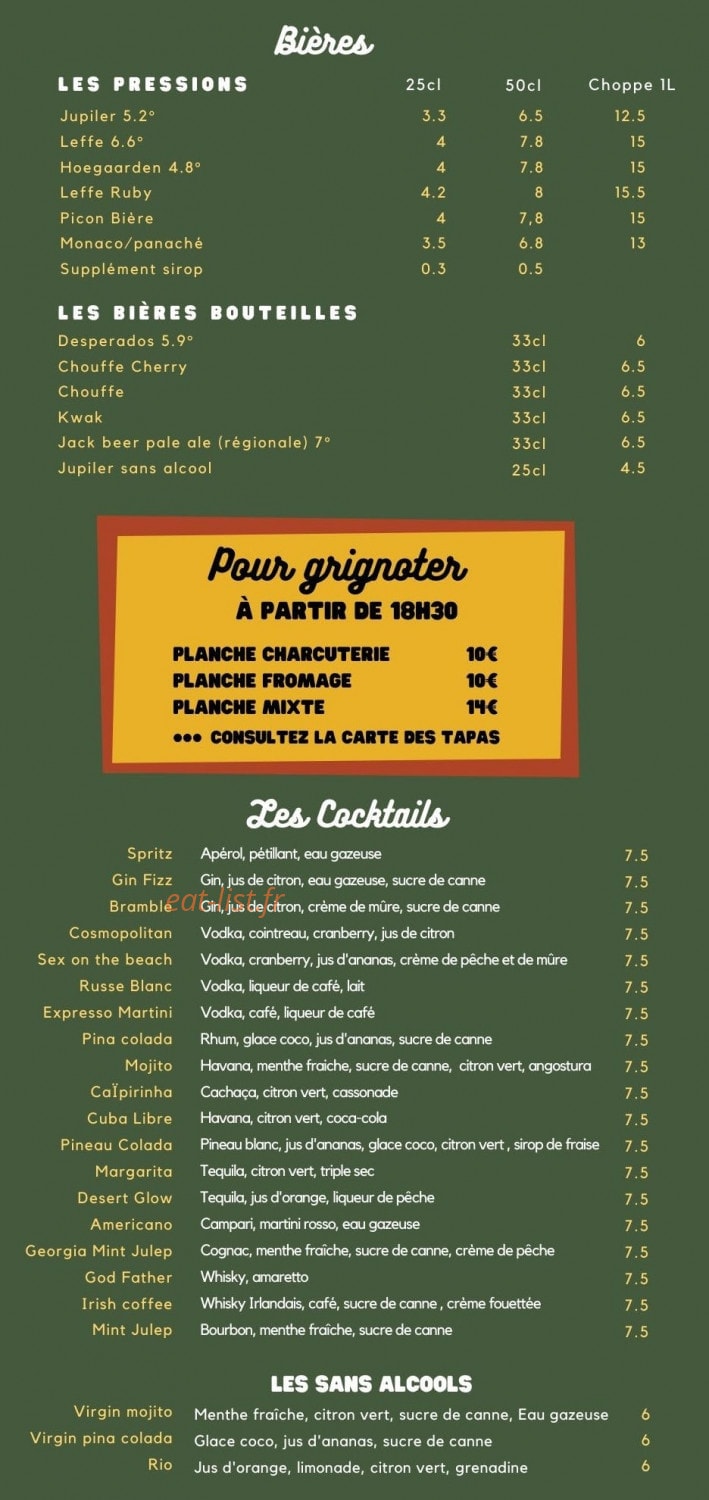 Les Brocanteurs — carte page 3