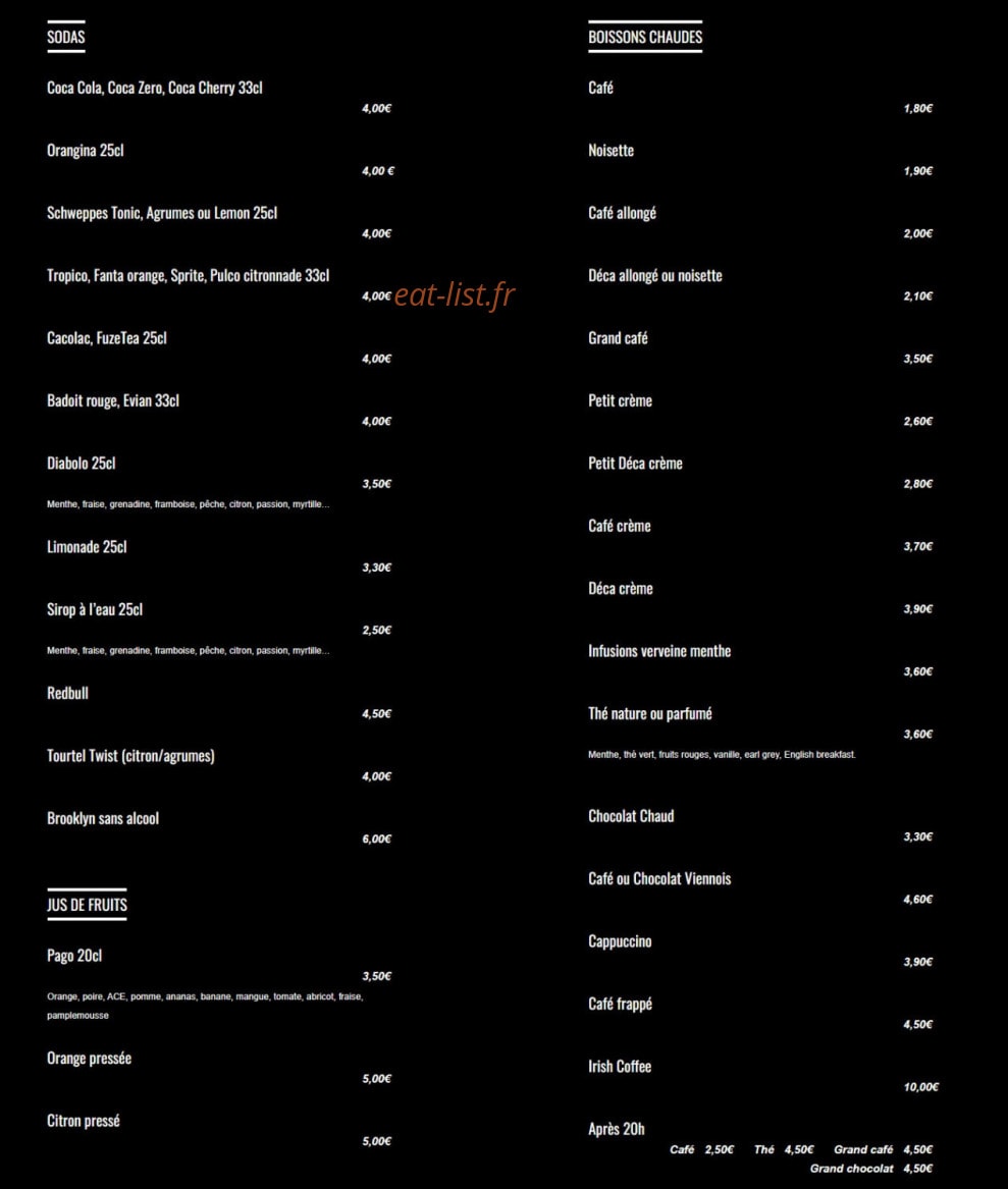 Les Enfants du Rock — carte page 4