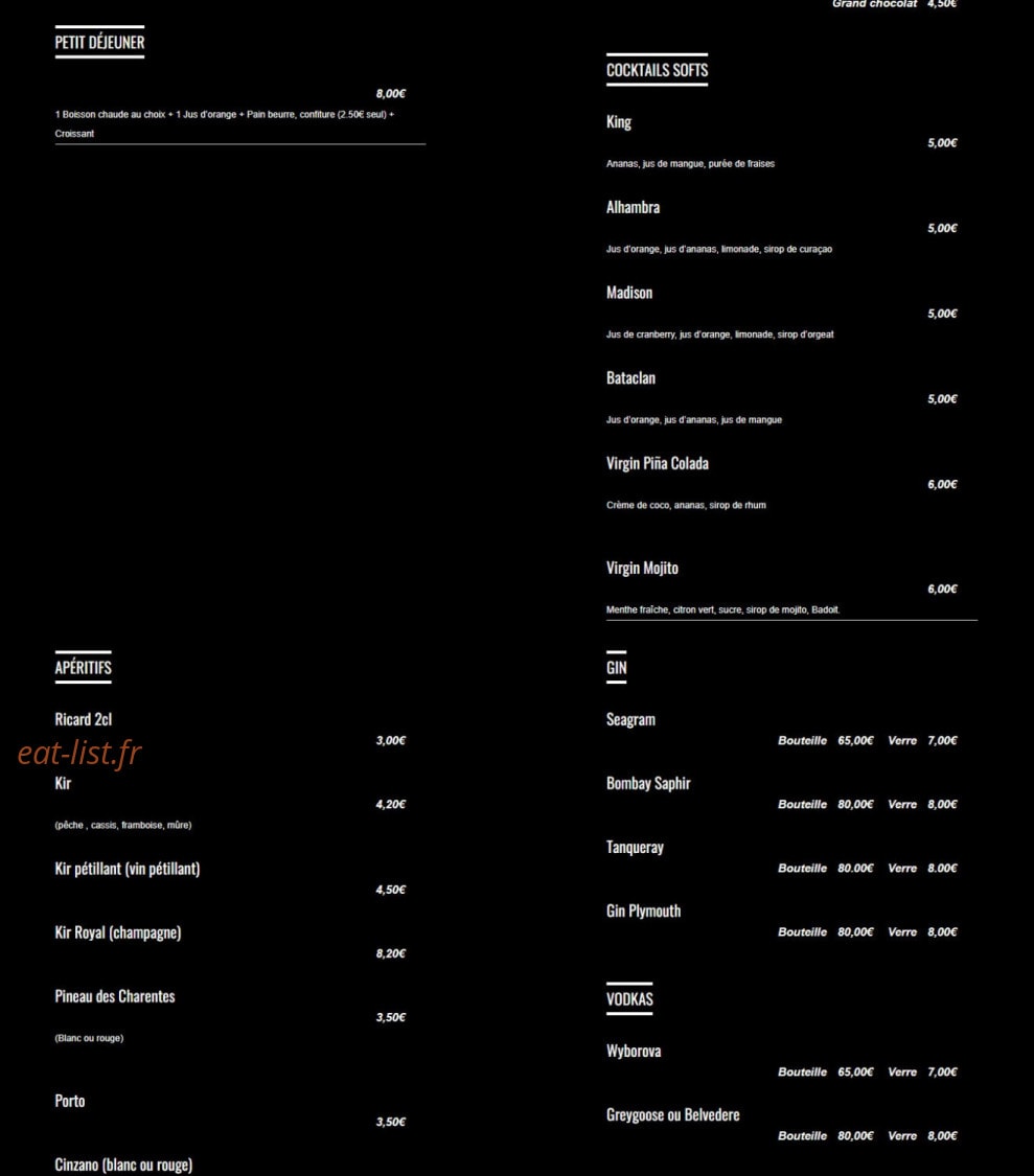 Les Enfants du Rock — carte page 5