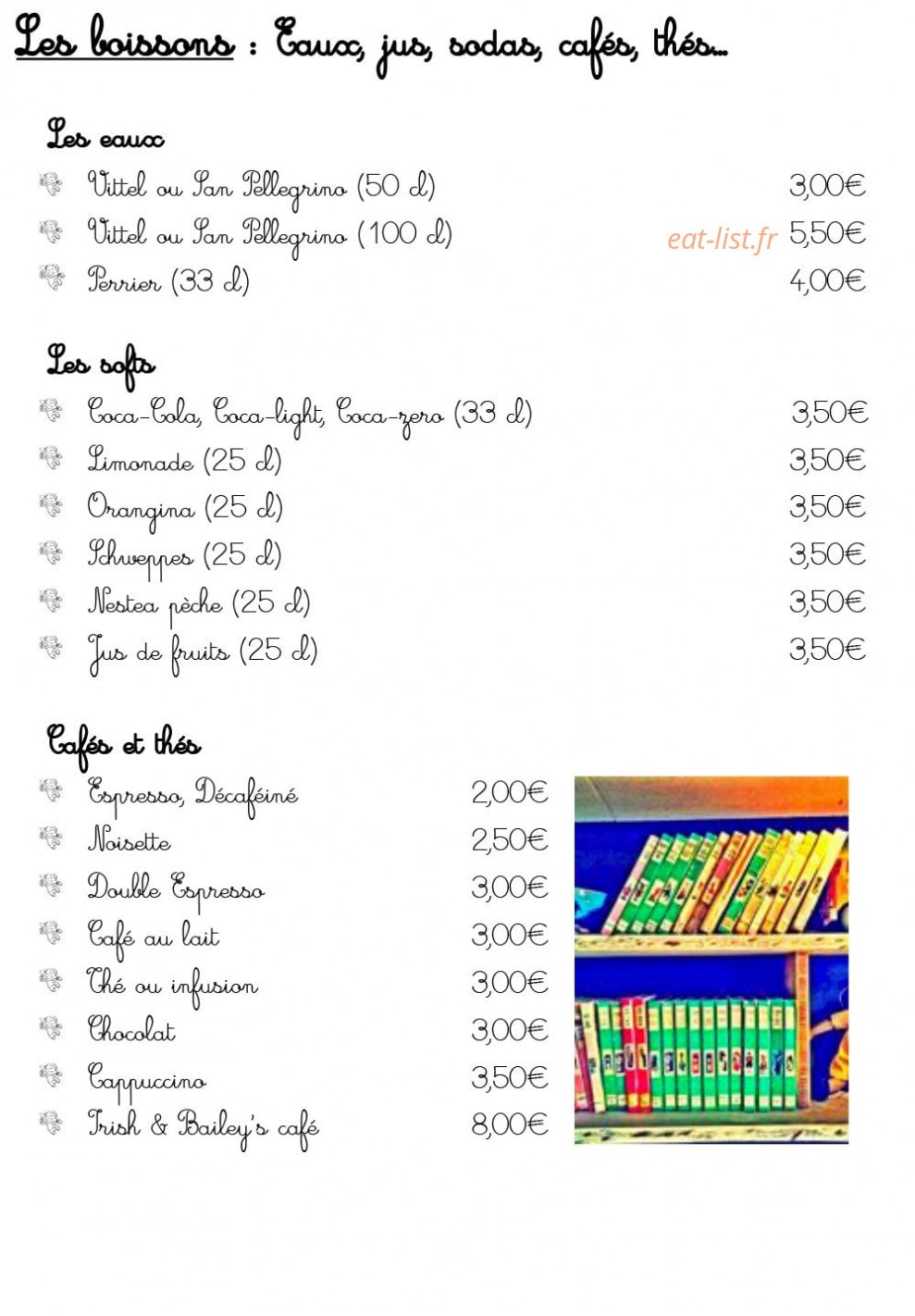 Les Fils à Maman — carte page 6