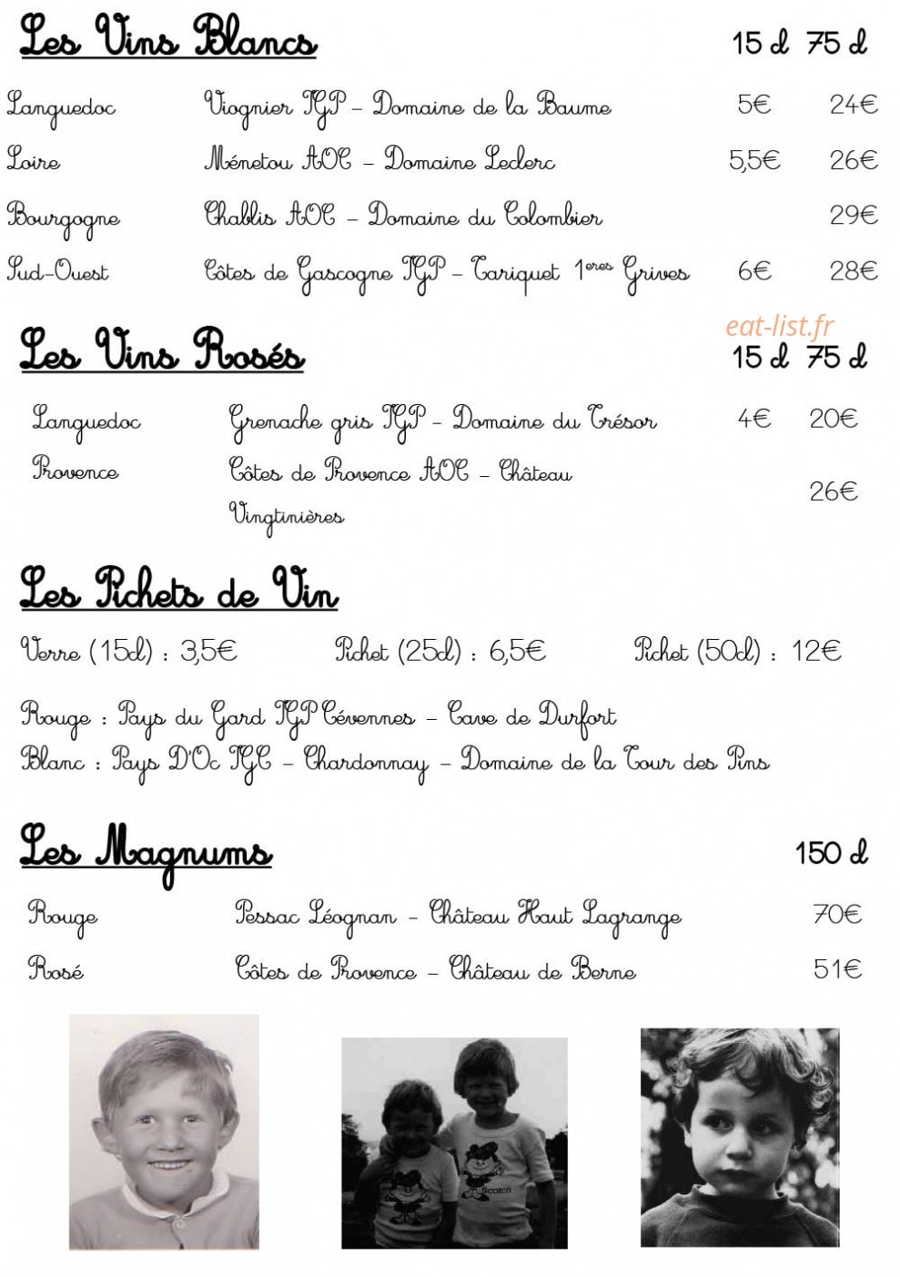 Les Fils à Maman — carte page 10