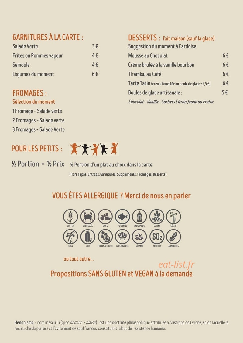 les hedonistes — carte page 2