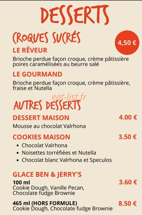 Monsieur Madame — carte page 4