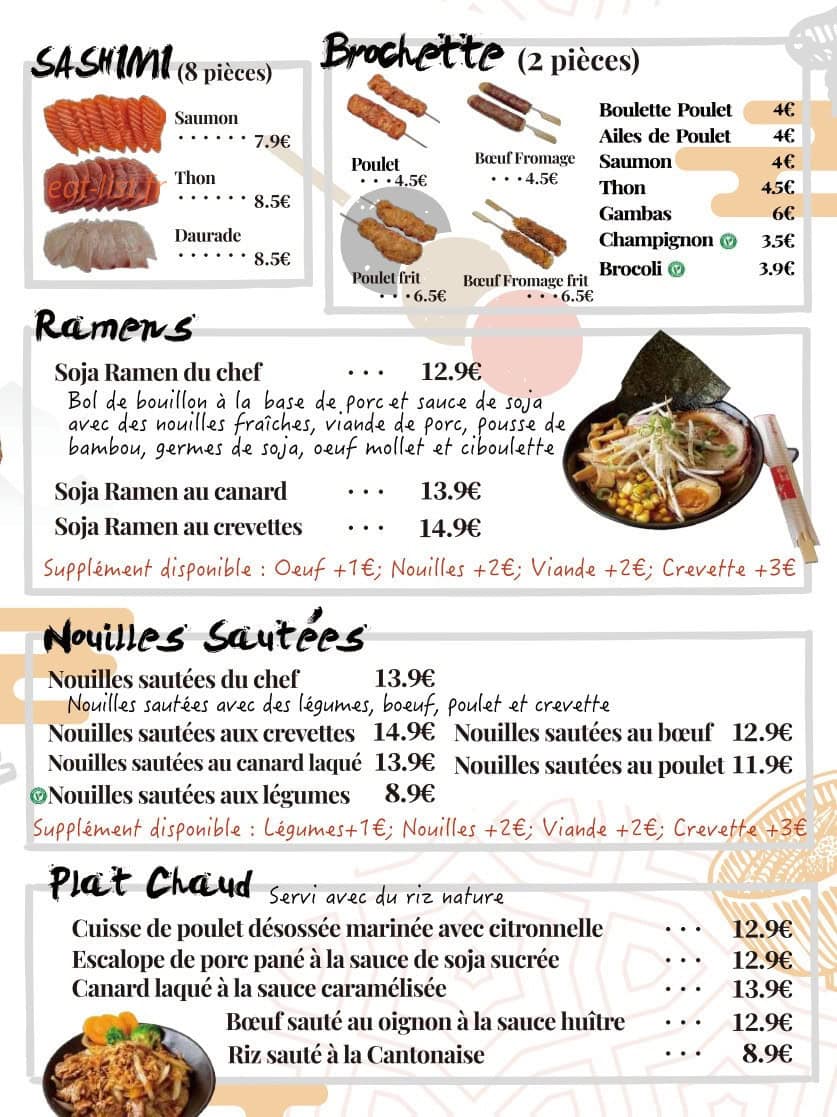 Ohayo — carte page 7