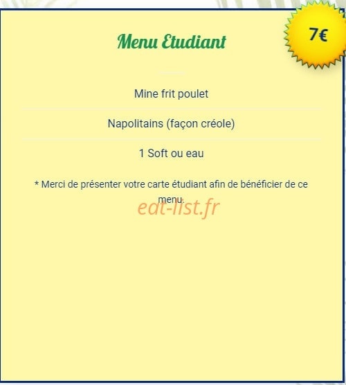 Perle De L'ile Maurice — carte page 7
