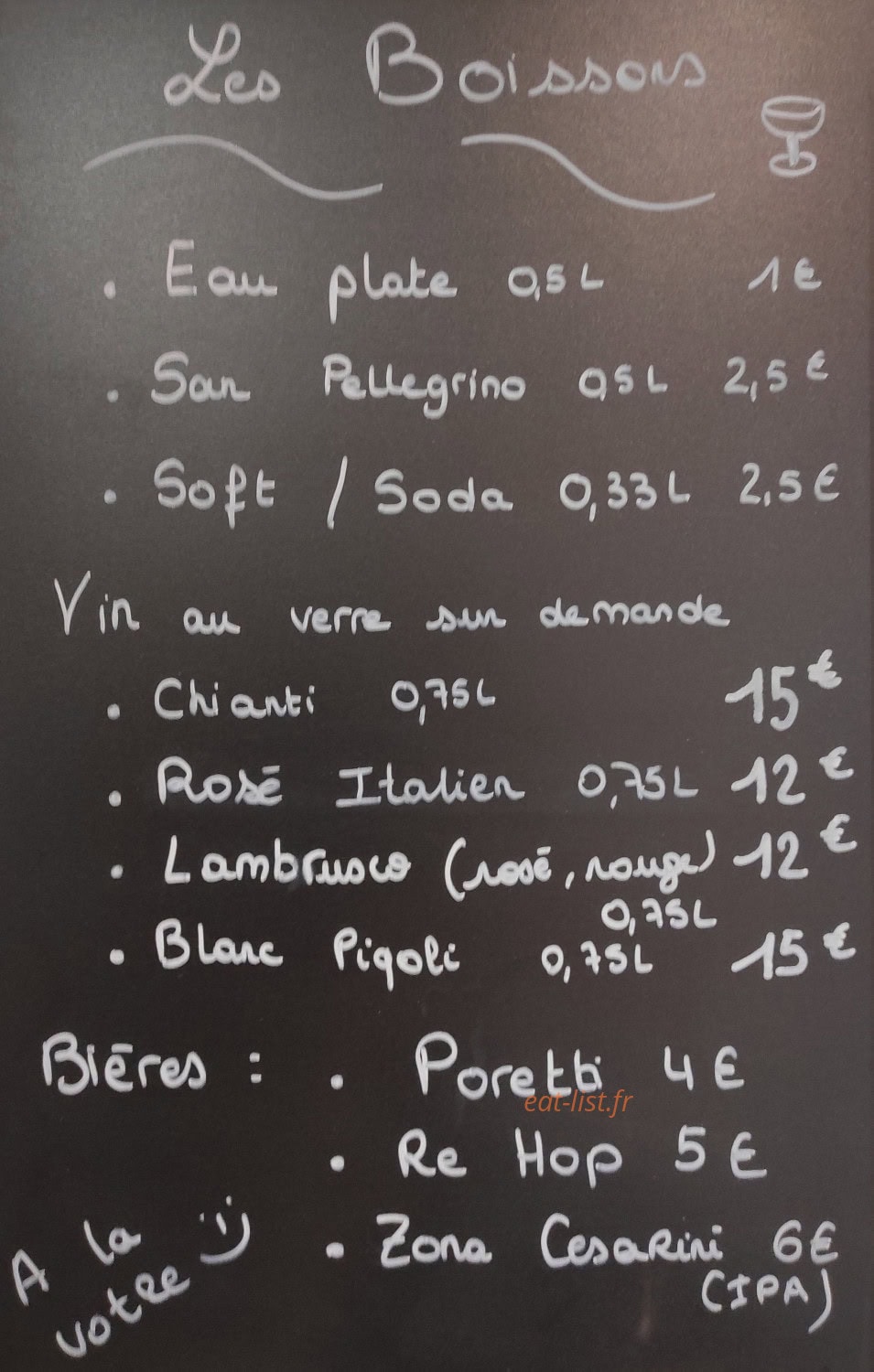 Pizza e Basta — carte page 2