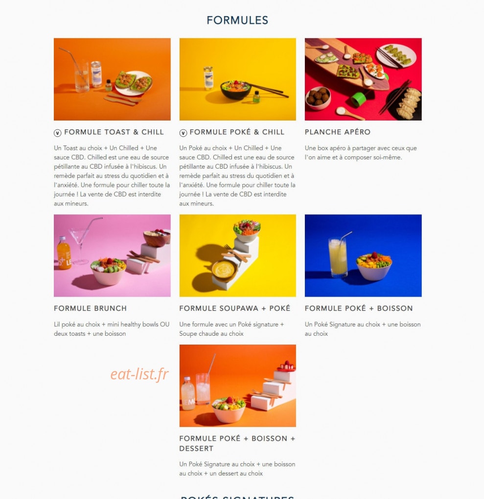 Pokawa — carte page 1