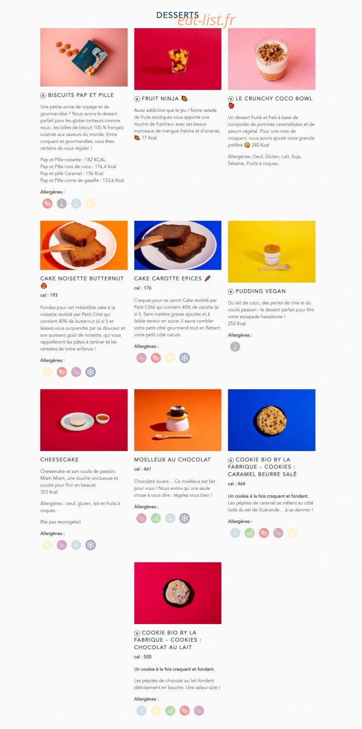 Pokawa — carte page 4