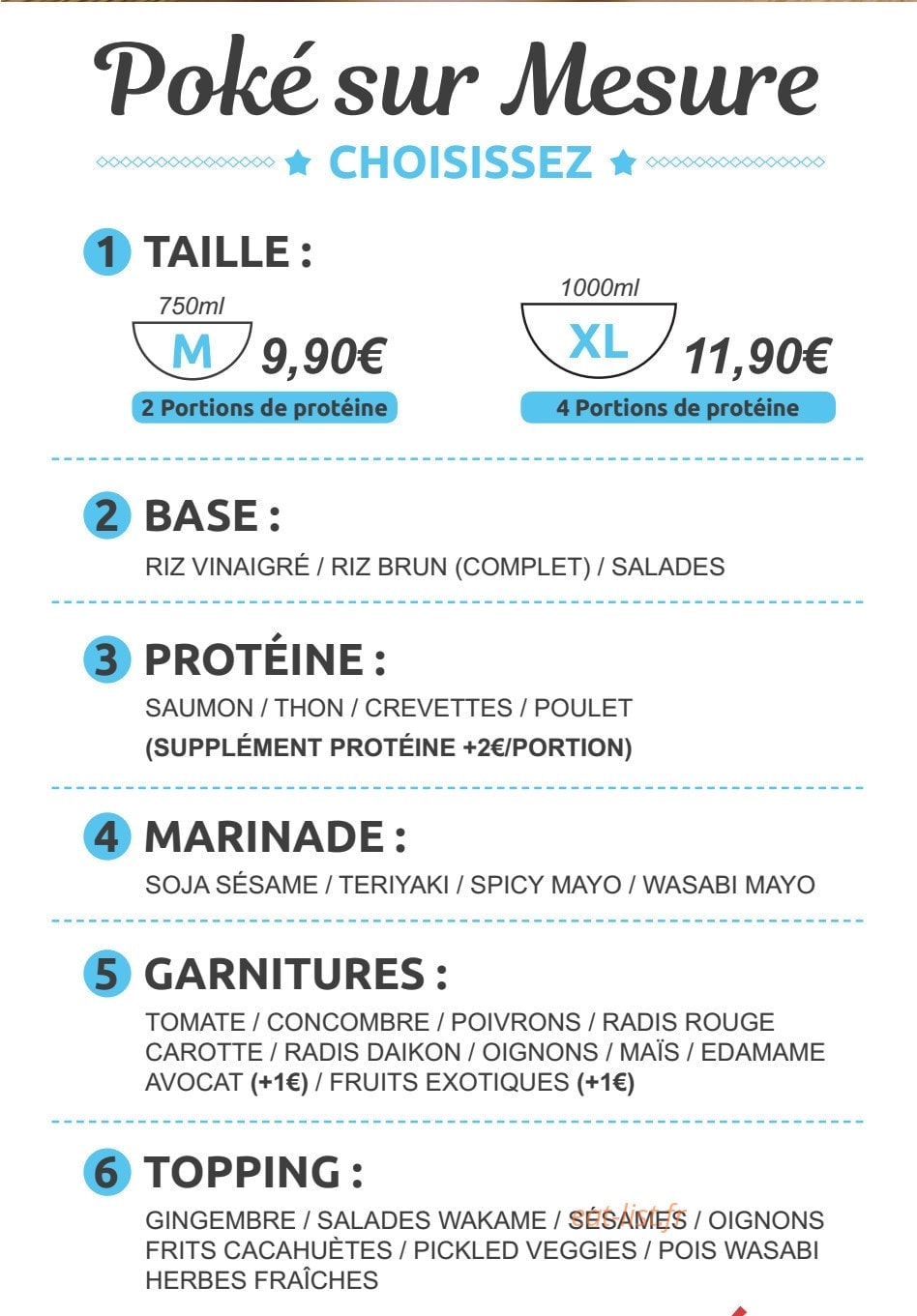 Poke bowl ramen — carte page 2