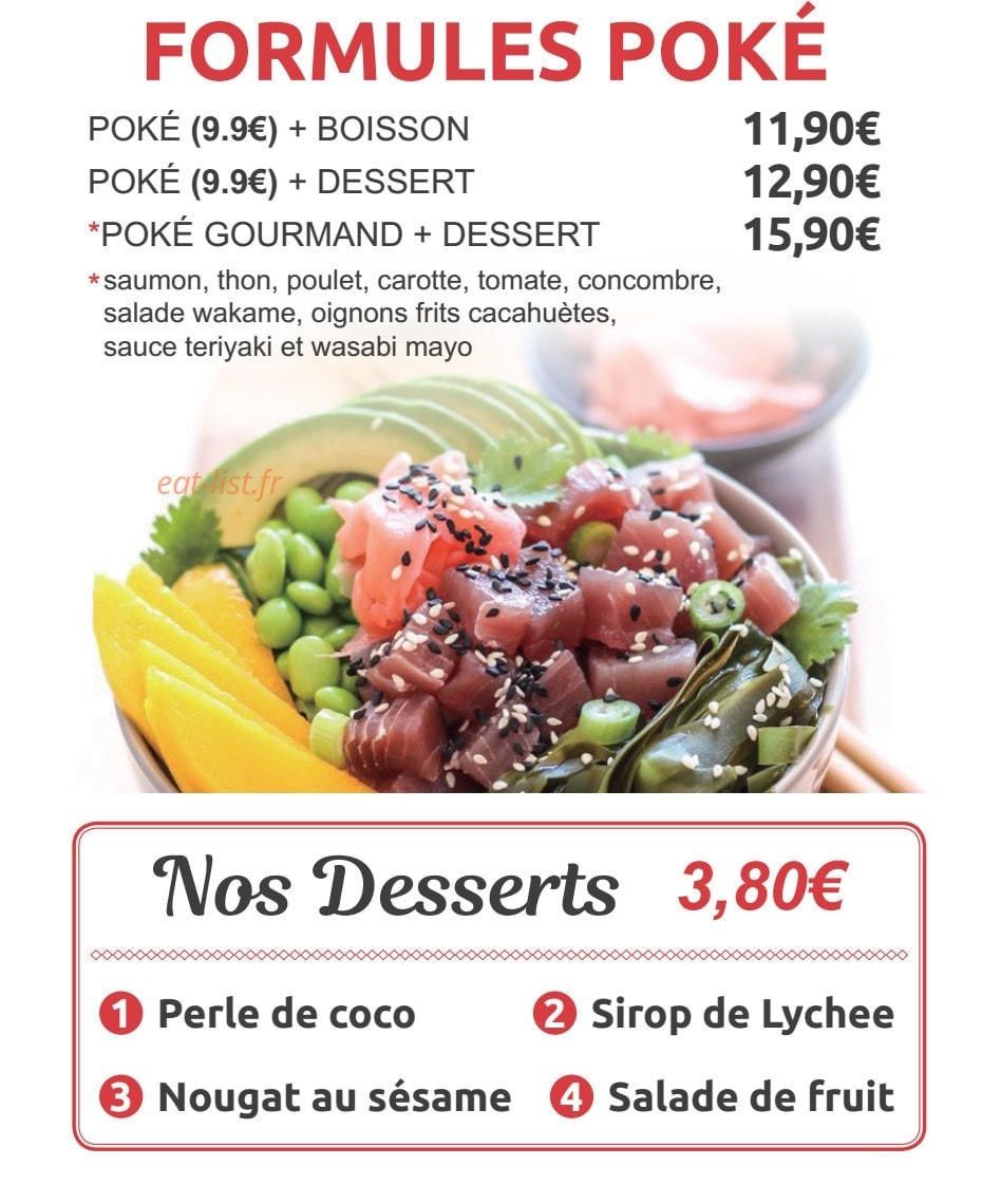 Poke bowl ramen — carte page 3