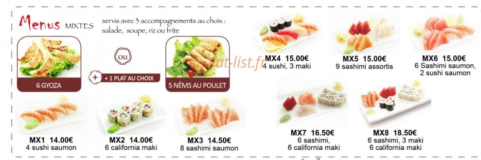 Sushi Royal — carte page 4