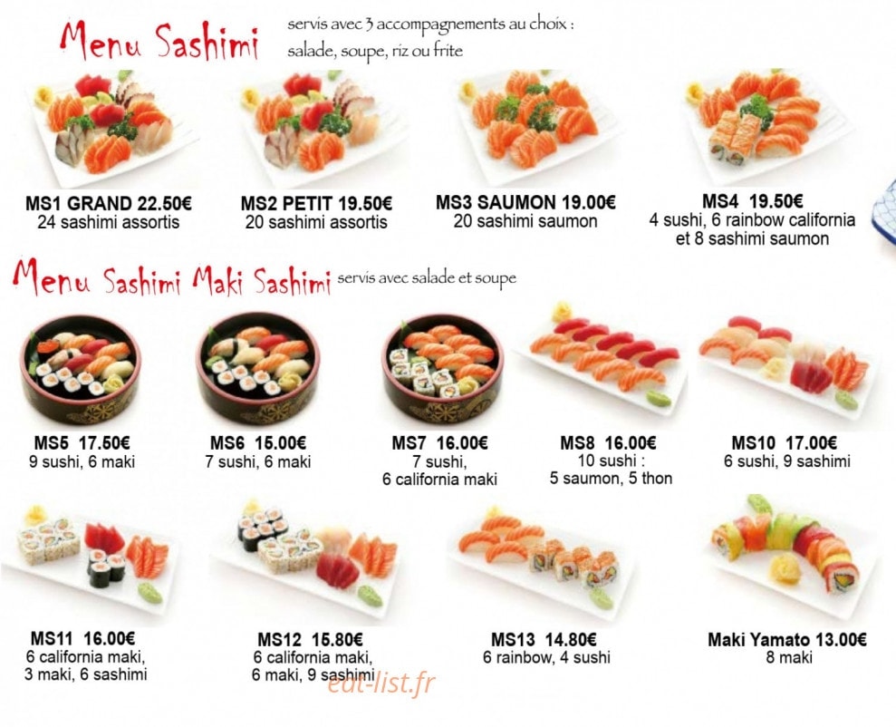 Sushi Royal — carte page 8