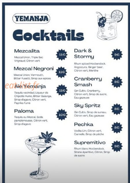 Yemanja — carte page 2