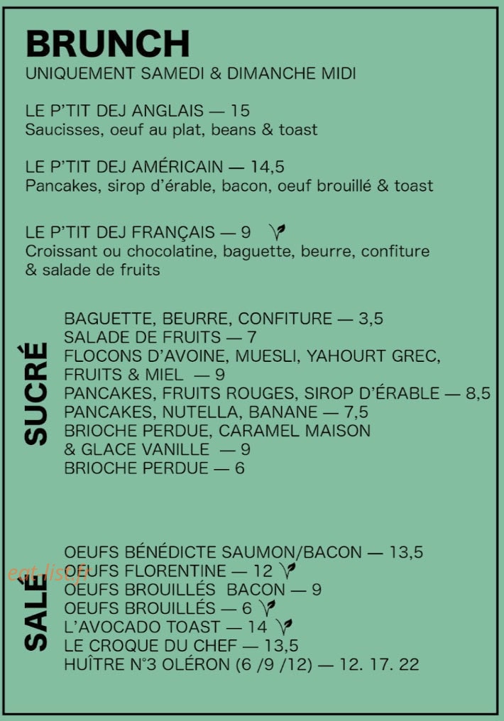 Chez Papy — carte page 3