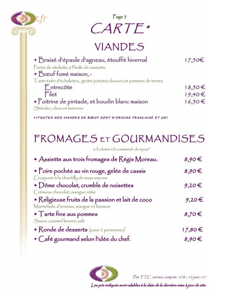 Clos des cours — carte page 5