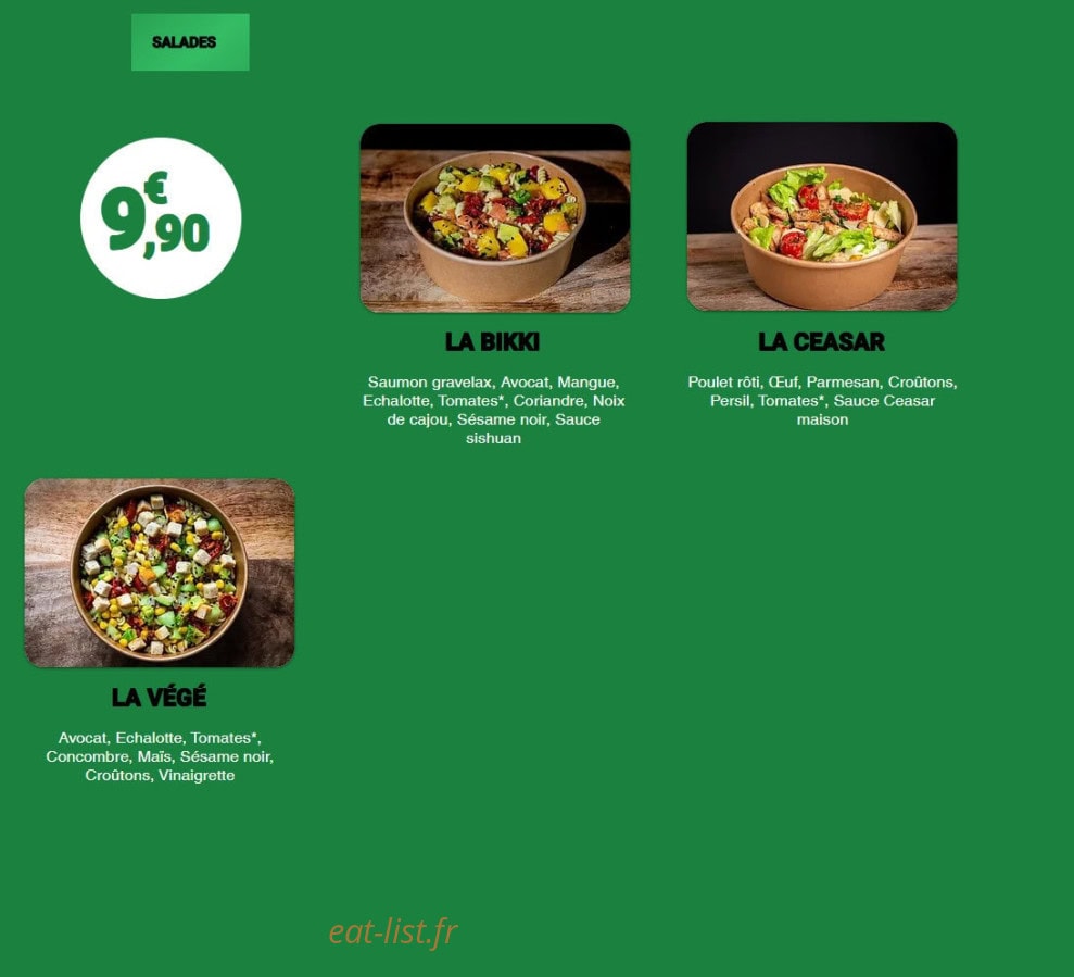 Klub & Co — carte page 2