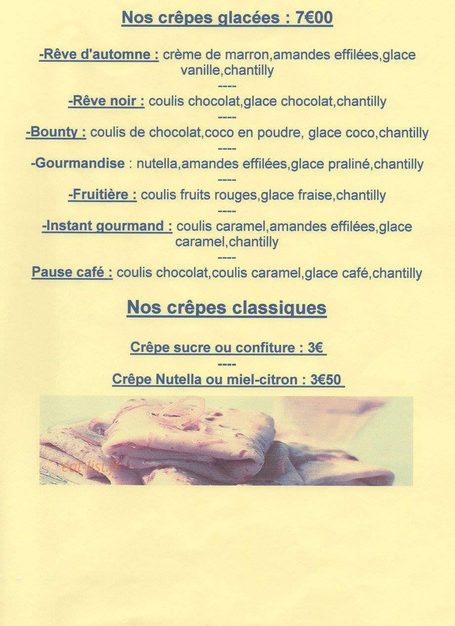 La Trattoria — carte page 3