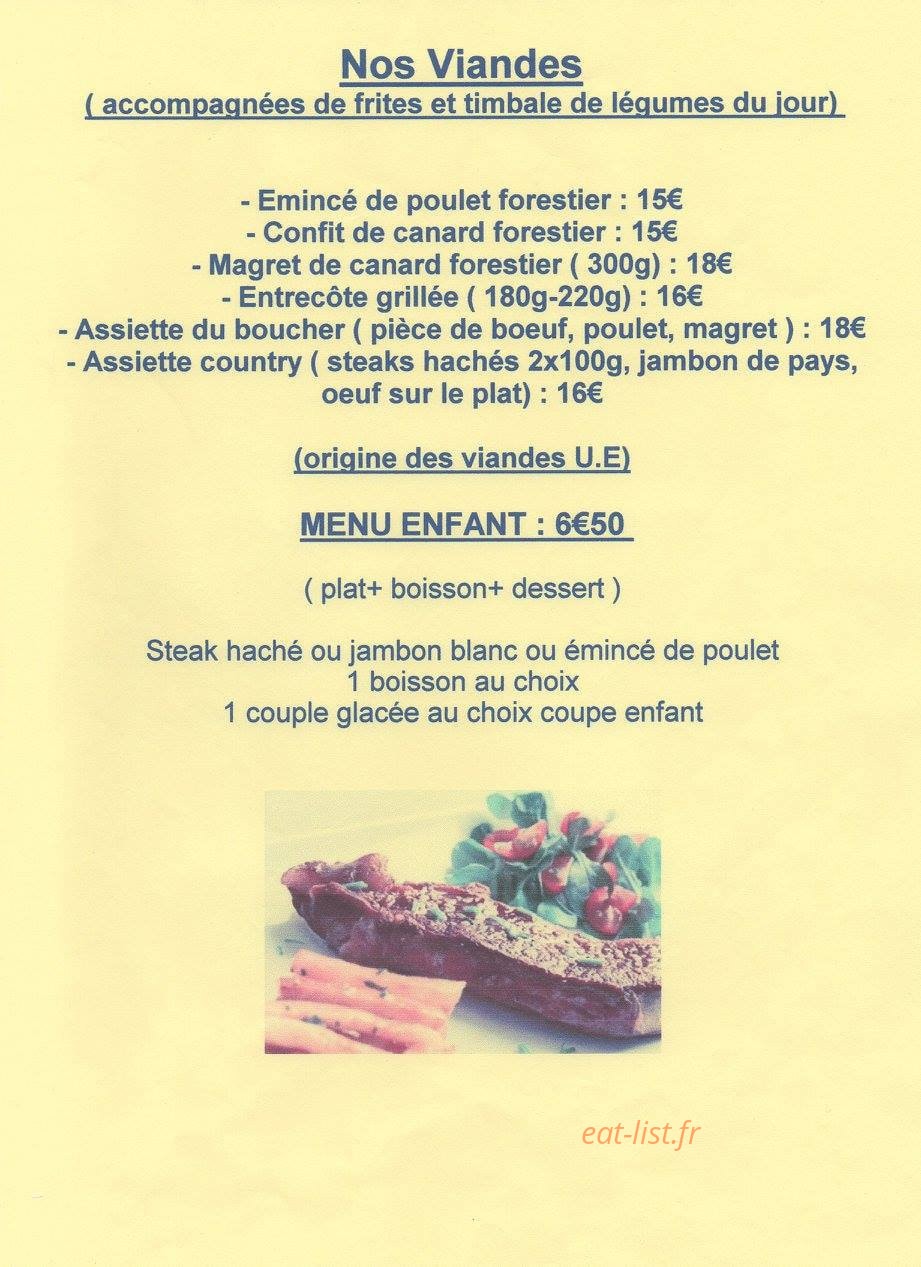 La Trattoria — carte page 8
