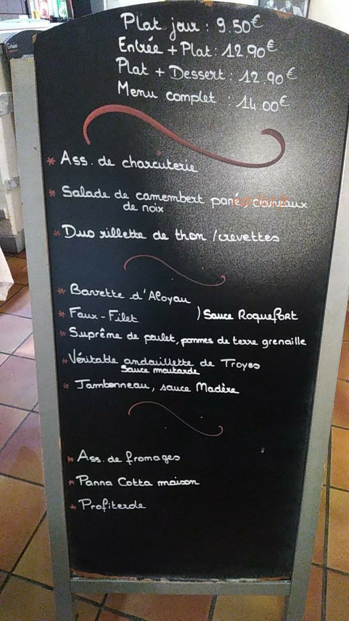 Le Parigot — carte page 1