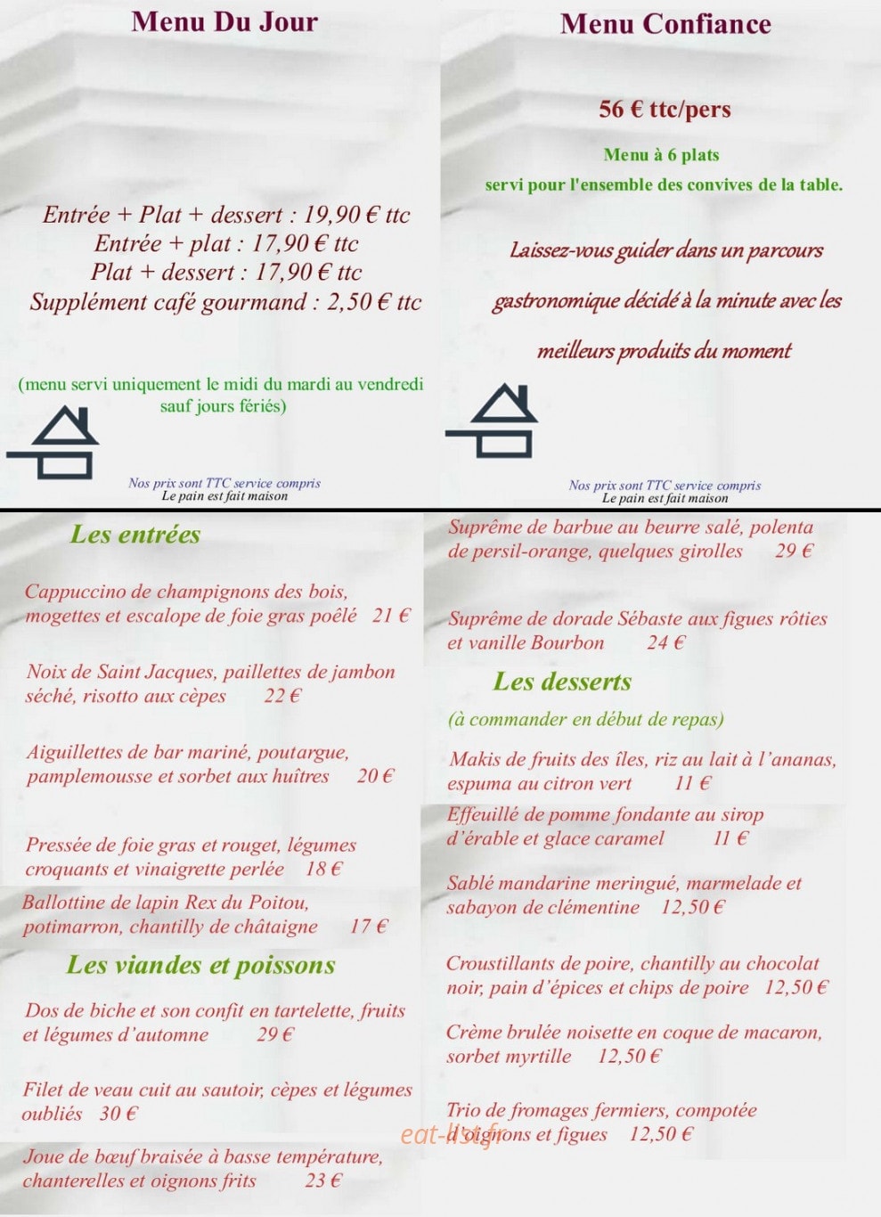 Le parvis — carte page 3