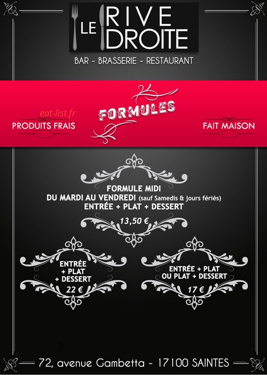 Le rive droite — carte page 1