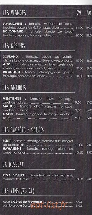 Opéra Bouffe — carte page 3