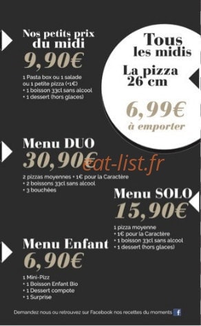 Pizza Nova — carte page 2