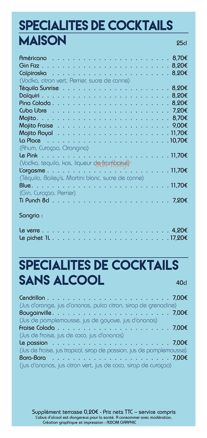La Place — carte page 10