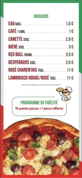 Max Pizza — carte page 4