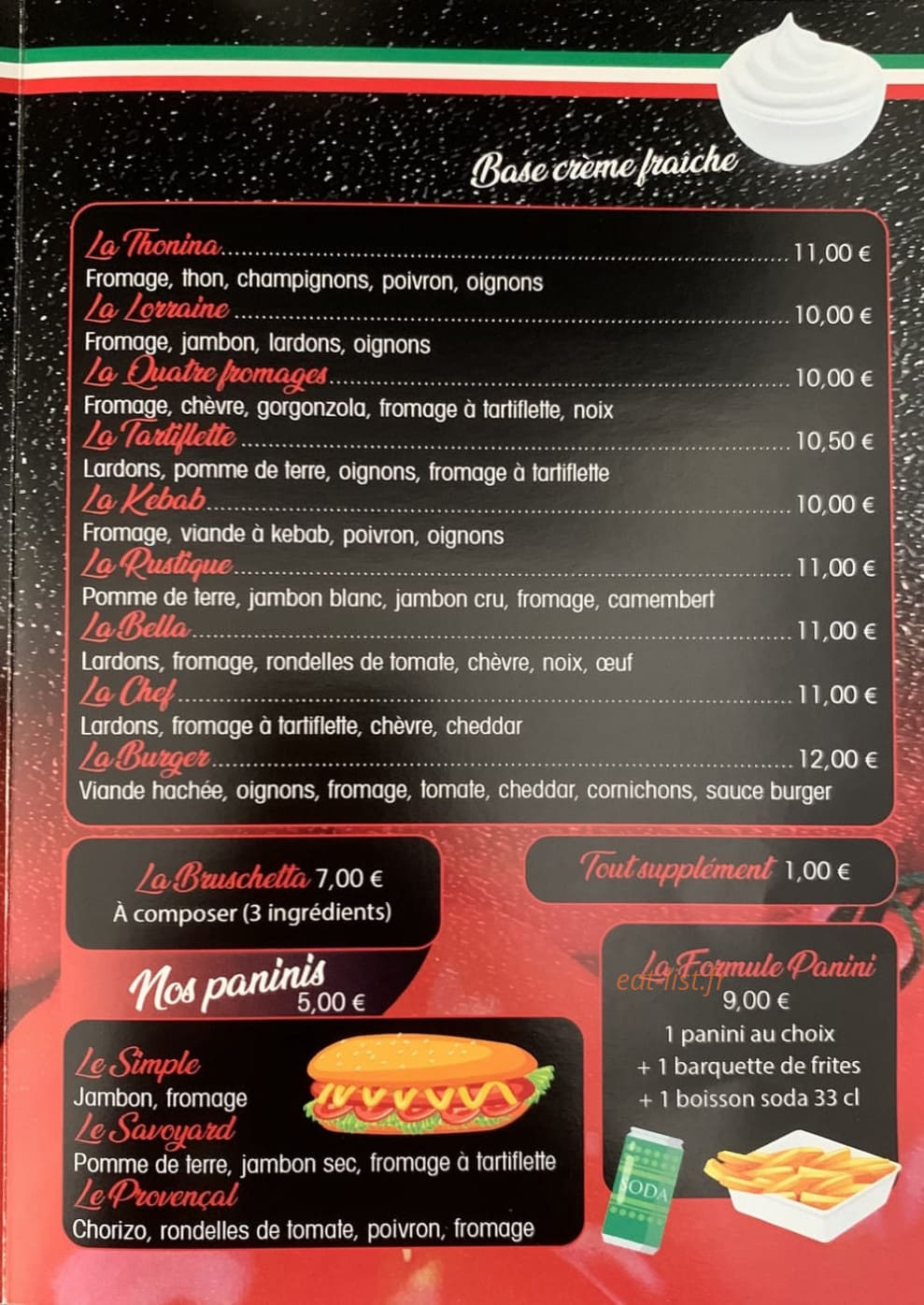 Chez Coco — carte page 2
