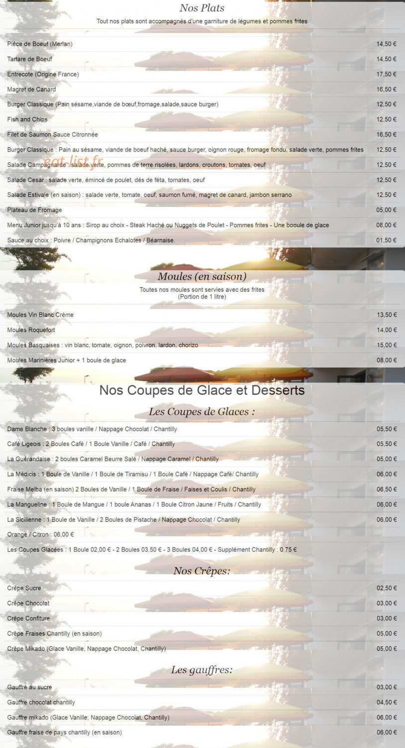 le balcon de l'estuaire — carte page 1