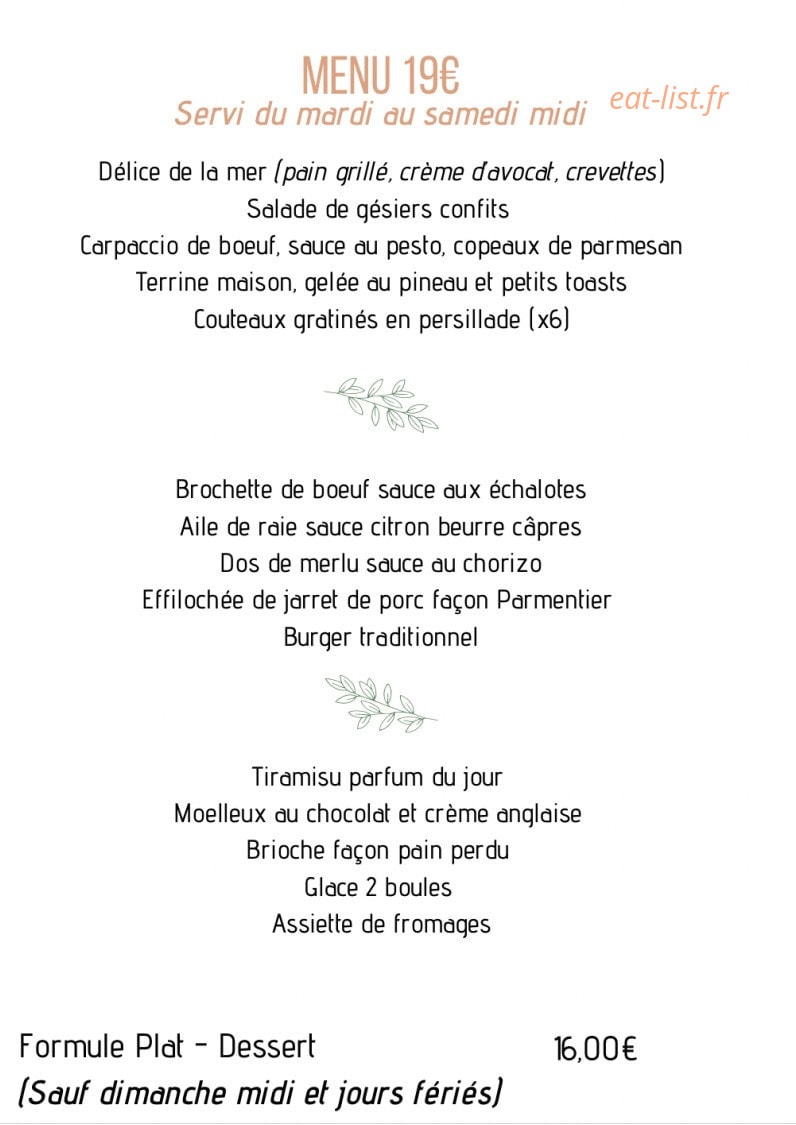 Le Saint Pierre — carte page 3