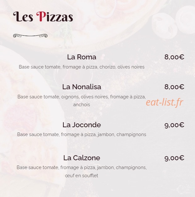 Le Vénitien — carte page 3