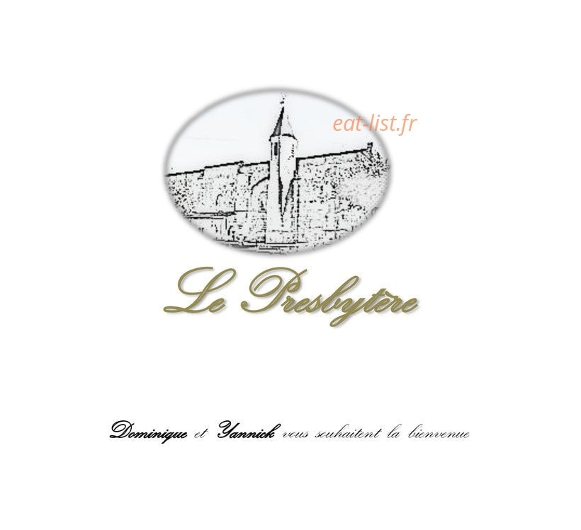 Le Presbytere — carte page 1