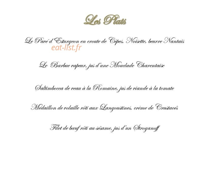 Le Presbytere — carte page 6