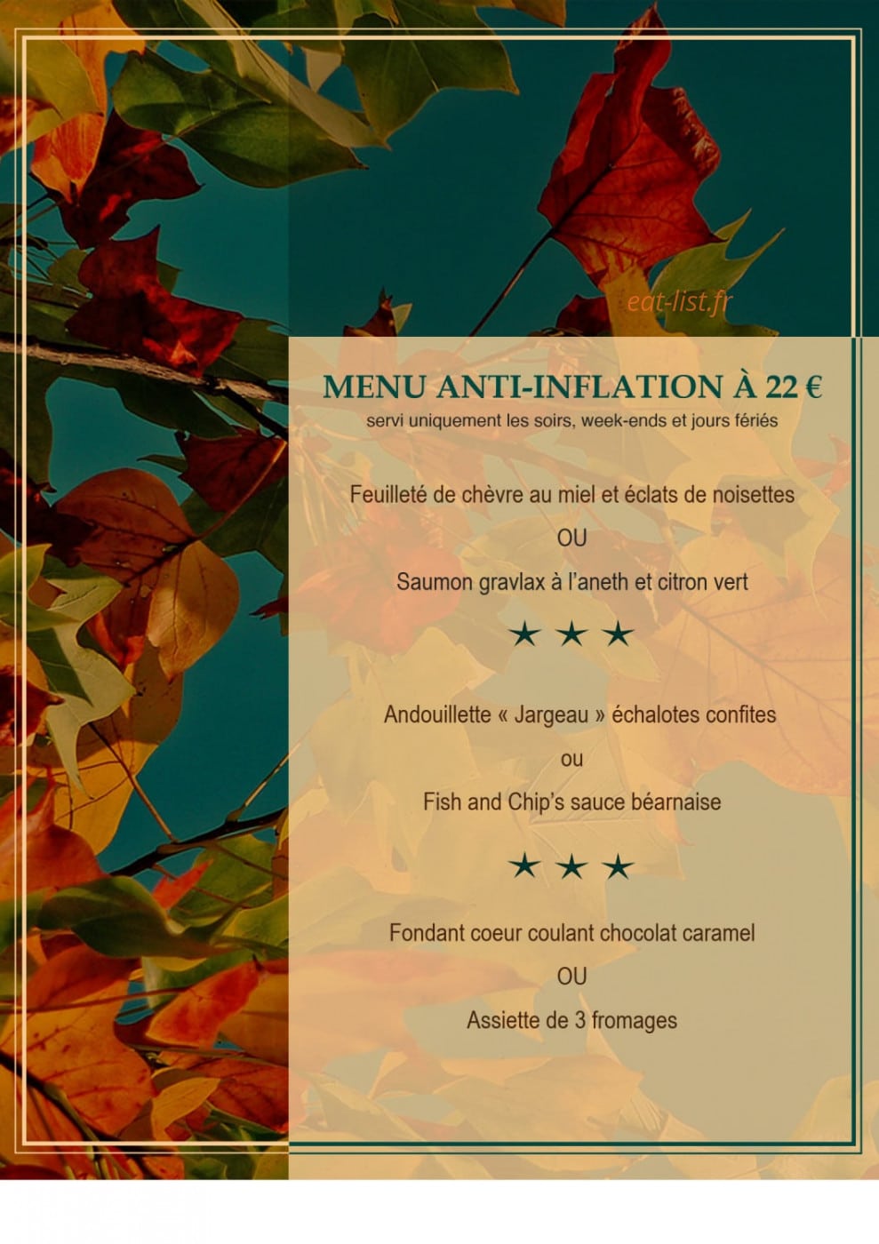 Charlie's Café — carte page 6